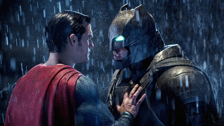 Henry Cavill and Ben Affleck in Batman v. Superman: Dawn of Justice