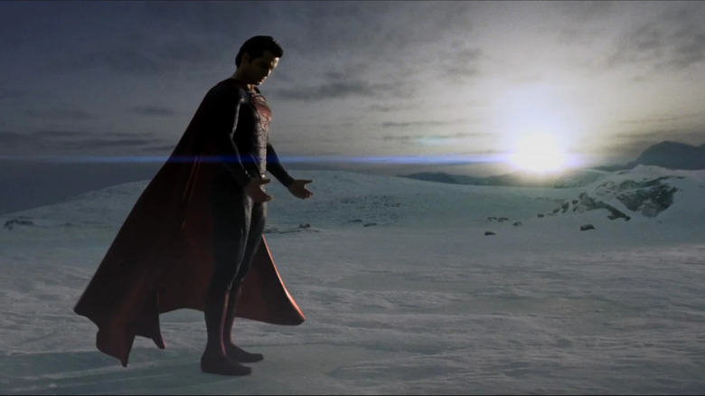 Superman in Man of Steel