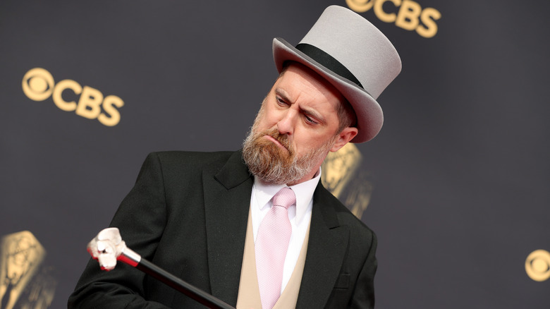 Brendan Hunt at the 73rd Primetime Emmy Awards