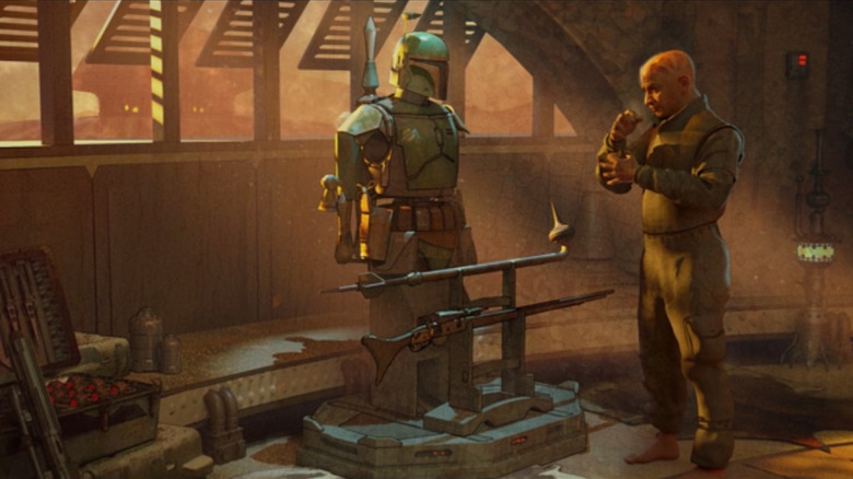 The Book of Boba Fett Armor Up Concept Art