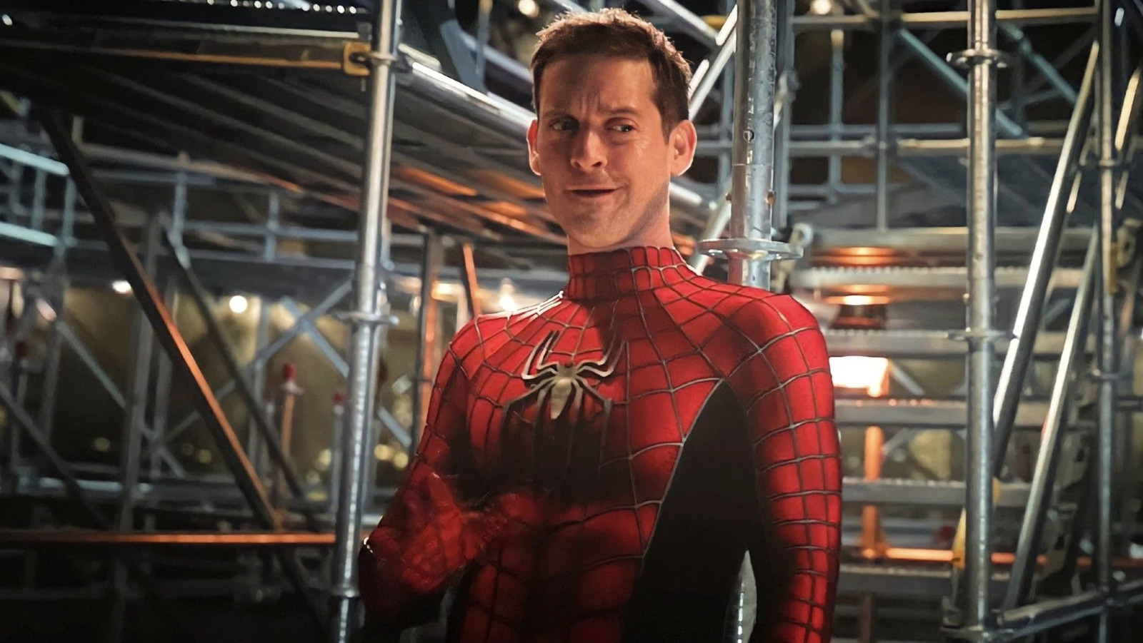 #Here’s How Sam Raimi Reacted To Seeing Tobey Maguire Play Peter Parker Again In Spider-Man: No Way Home