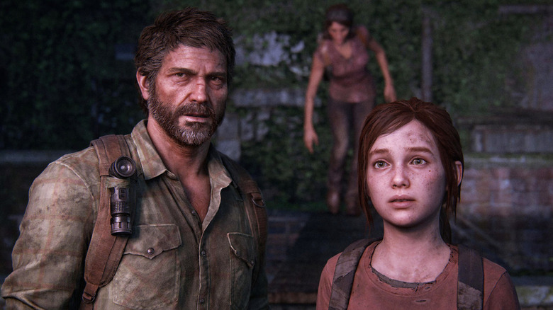 Joel and Ellie in The Last of Us Part I