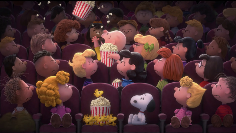 The cast of The Peanuts Movie