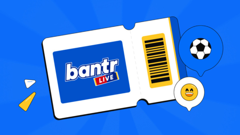 Bantr Live welcome screen