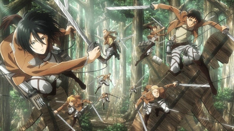 Attack on Titan Survey Corps Training