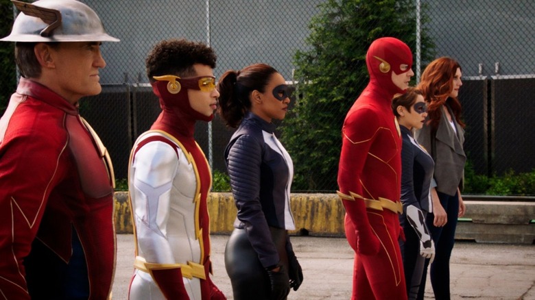 Barry Allen and his team assemble for a fight