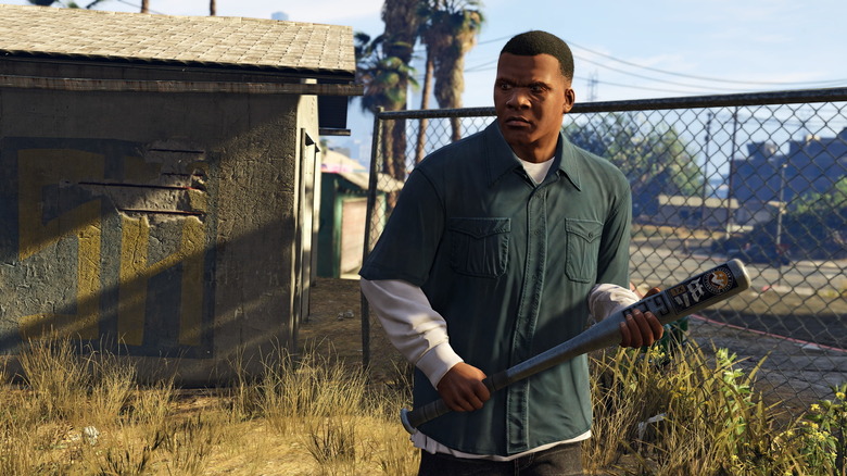 Grand Theft Auto V Frankin baseball bat 