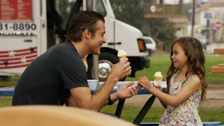 Raylan and his daughter in Justified