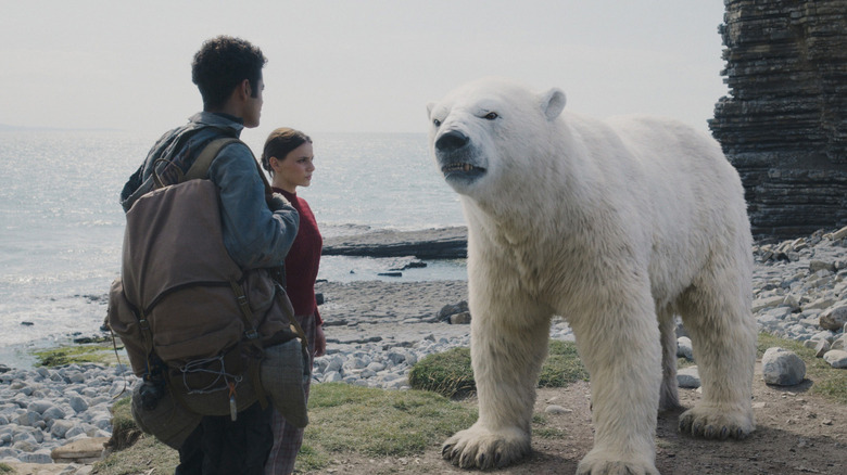 Will Lyra and Iorek in His Dark Materials