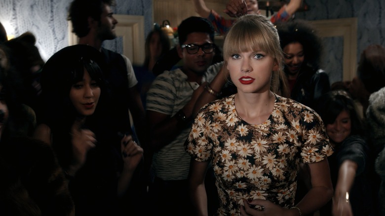 Taylor Swift in the music video for We Are Never Ever Ever Getting Back Together