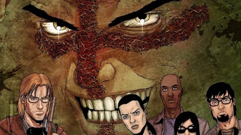 Fumetto di Garth Ennis incrociato