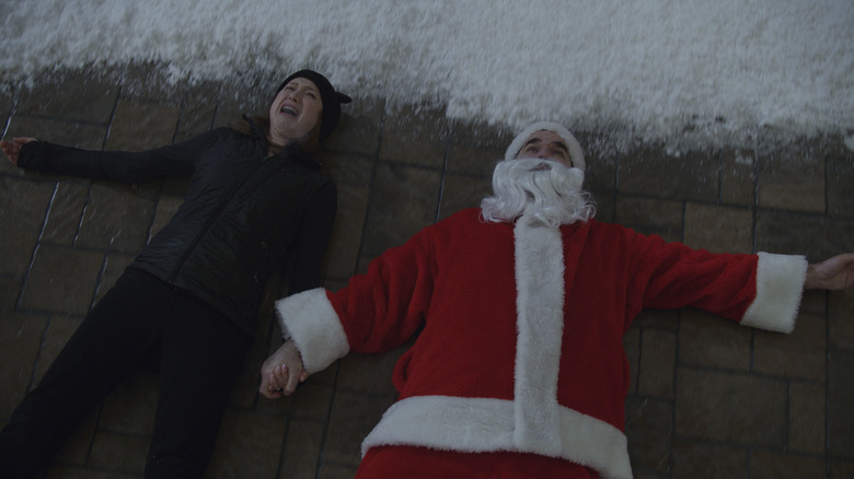 Ellie Kemper and Rob Delaney in 'Home Sweet Home Alone'