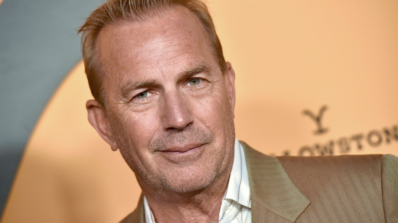 Kevin Costner smiling