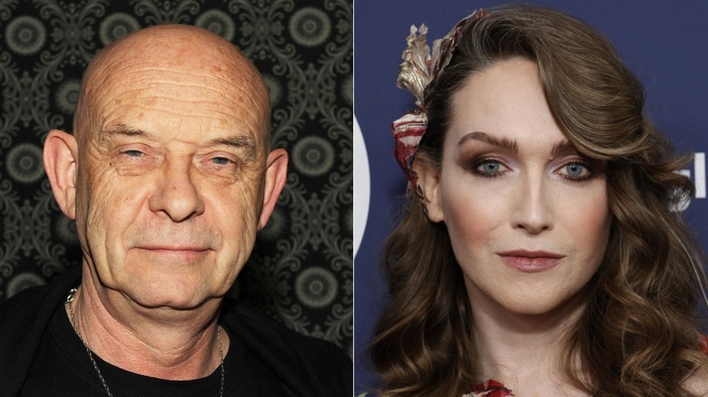 Split image of Doug Bradley and Jamie Clayton