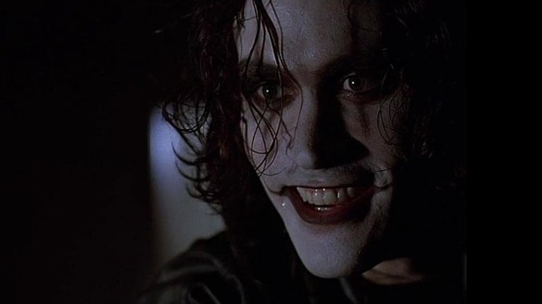 Brandon Lee smile makeup The Crow