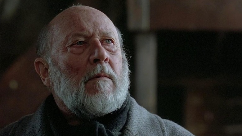 Donald Pleasence beard coat Halloween: The Curse of Michael Myers