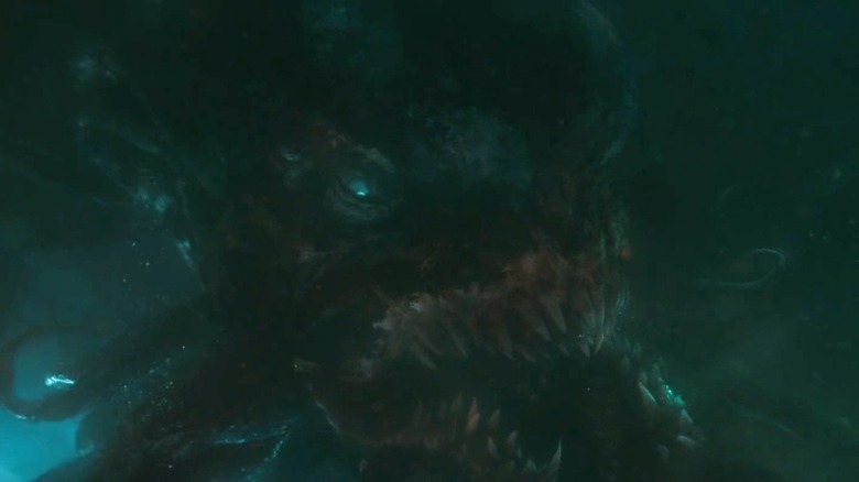 Massive Cthulhu awakens  in Underwater