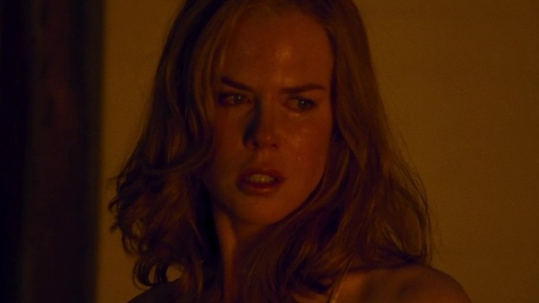 Nicole Kidman looking terrified
