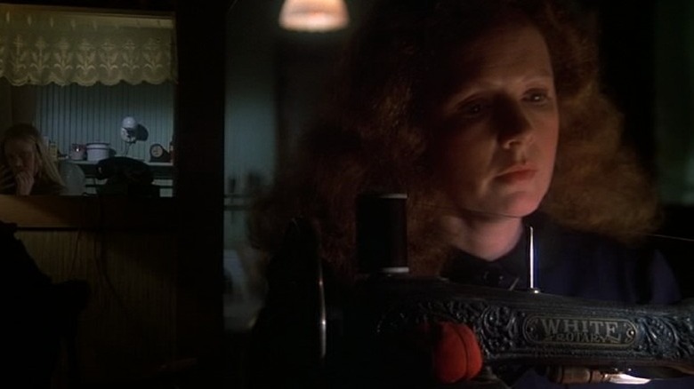 Piper Laurie sewing