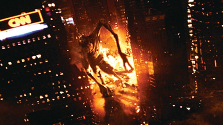 Cloverfield monster attacks New York