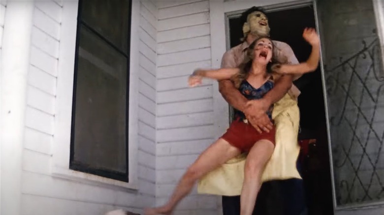 Leatherface grabbing Pam