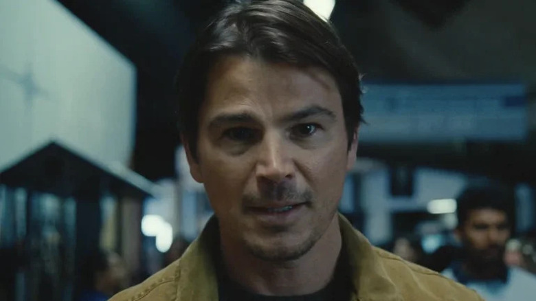 Close-up of Josh Hartnett in Trap