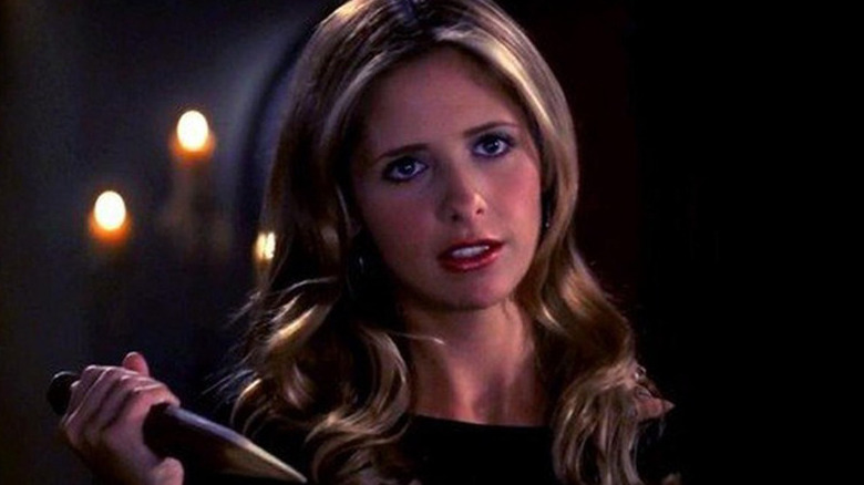 Sarah Michelle Gellar as Buffy Summers in Buffy the Vampire Slayer