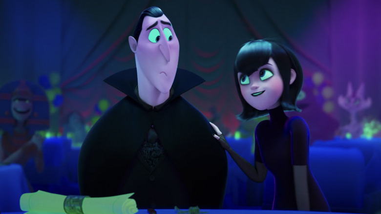 Drac and Mavis in Hotel Transylvania: Transformania