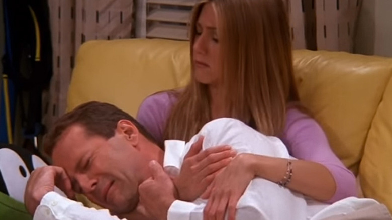 Jennifer Aniston Bruce Willis Friends