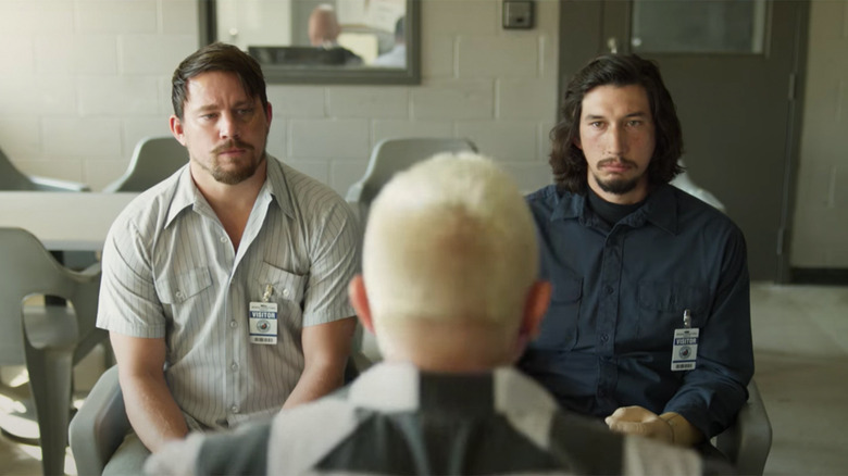 Channing Tatum, Daniel Craig and Adam Driver in Logan Lucky