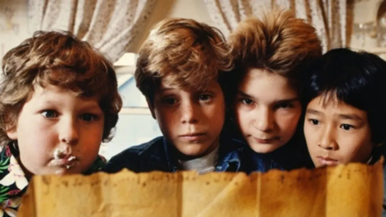 The Goonies Sean Astin Corey Feldman Jeff Cohen Jonathan Ke Huy Kuan