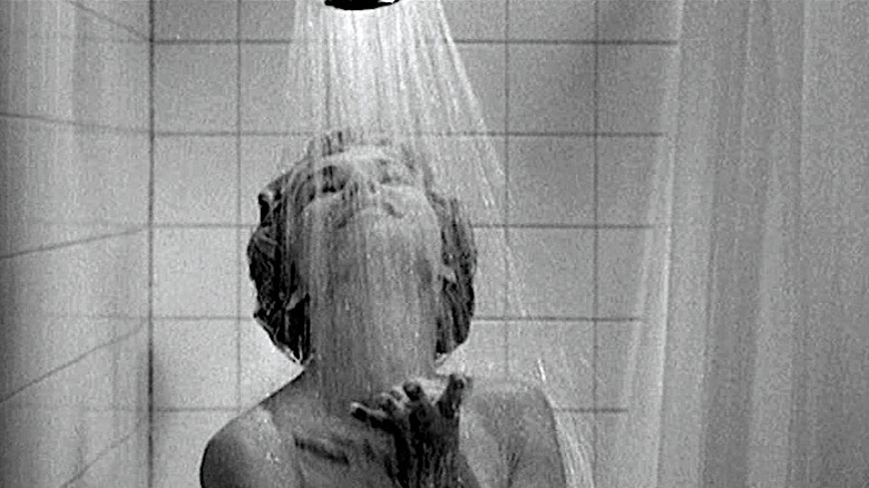 Marion Crane Enjoys Her Shower...Until She Doesn't