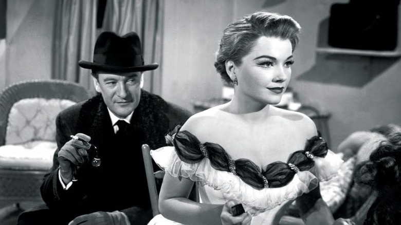 George Sanders and Anne Baxter in All About Eve