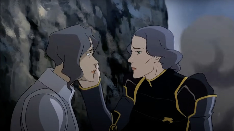 Lin and Suyin Beifong share a moment