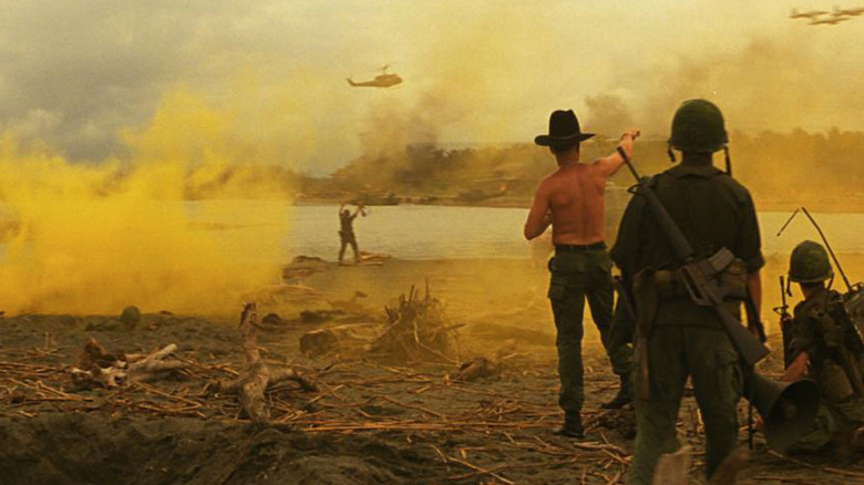 Robert Duvall and Ensemble in Apocalypse Now