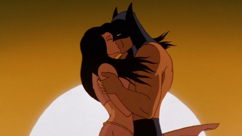 Batman and Talia Kiss Demon's Quest