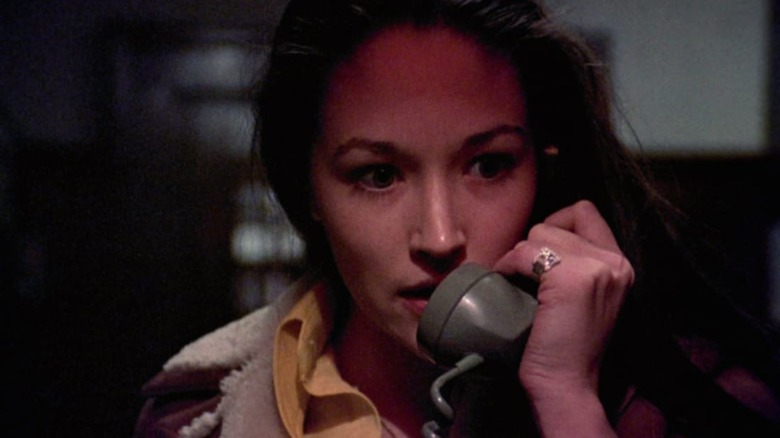 Jess on the phone in Black Christmas