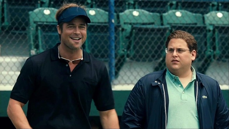 Moneyball Brad Pitt Jonah Hill