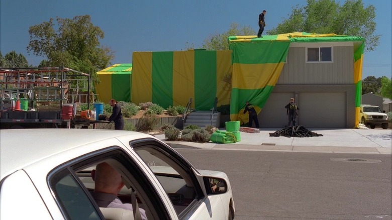 Breaking Bad tented house