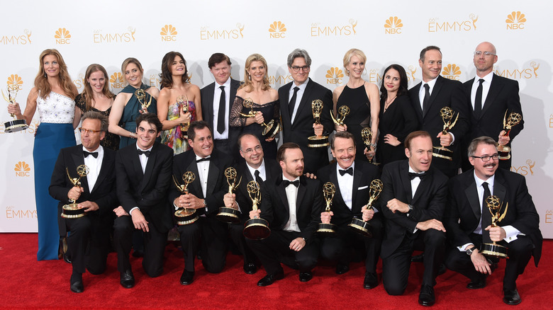 Breaking Bad team at the Emmys