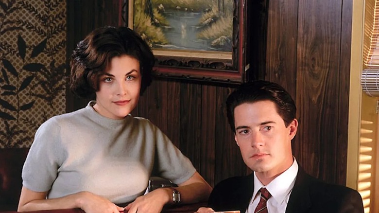 Audrey Horne and Agent Cooper in Twin Peaks