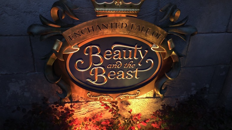 Enchanted Tale Beauty Beast Sign