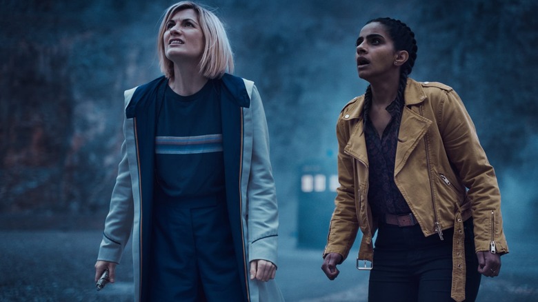 Jodie Whittaker and Mandip Gill in Doctor Who