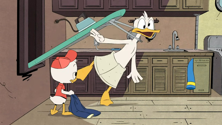 Huey and Donald in Ducktales