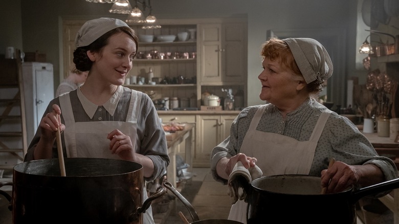 Sophie McShera and Lesley Nicol 