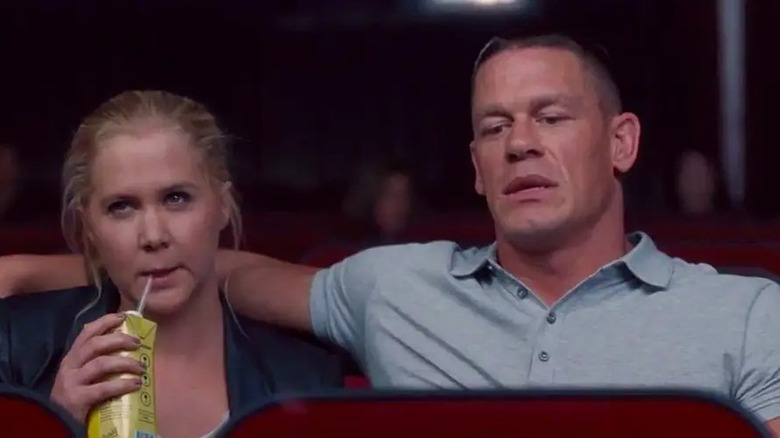 Amy Schumer and John Cena in Trainwreck