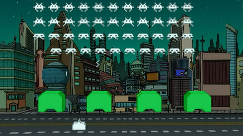 Futurama space Invaders