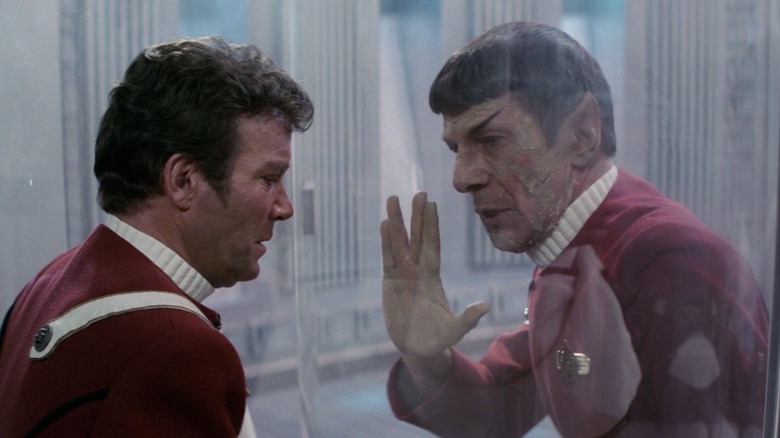 Star Trek II: The Wrath of Khan, Kirk, Spock