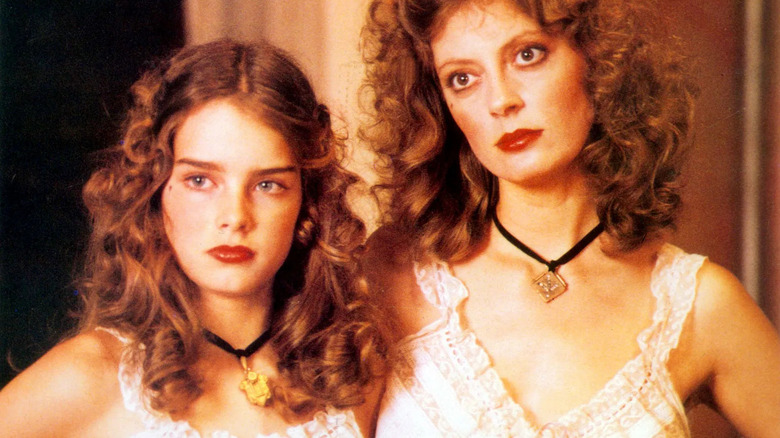 Brooke Shields and Susan Sarandon in Pretty Baby