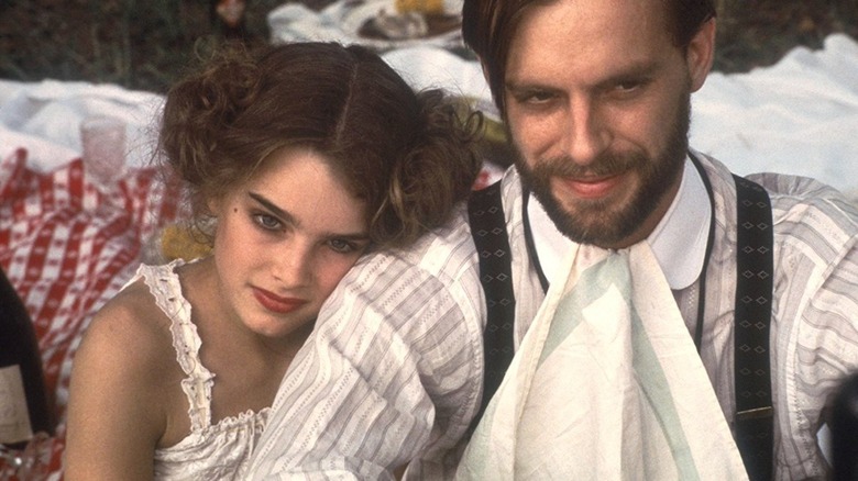 Brooke Shields and Keith Carradine in Pretty Baby